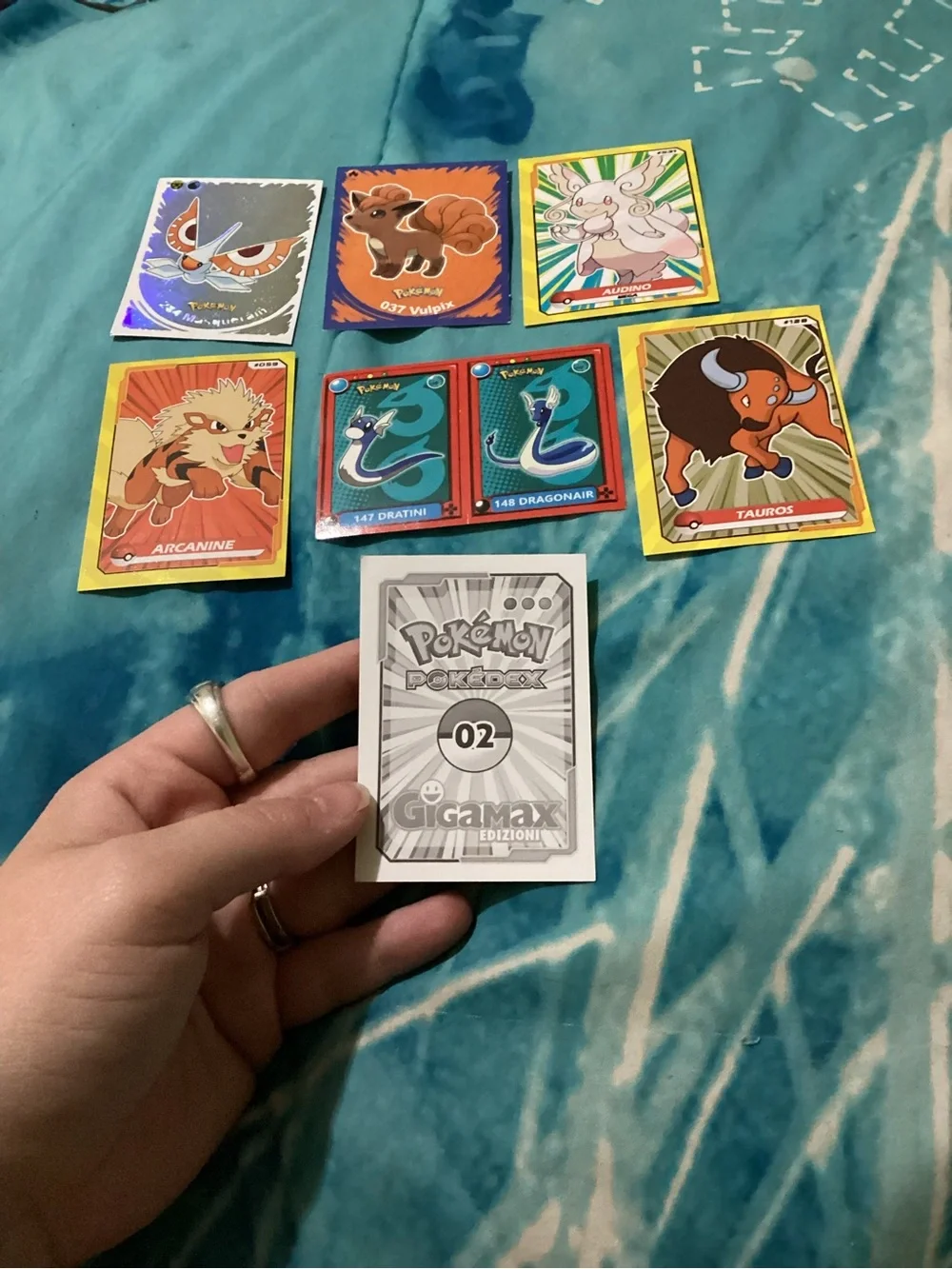 7 piece Pokémon sticker set featuring ash!